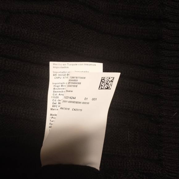 BOSS Hugo Boss Zip Front Wool Cardigan Sweater - Picture 6 of 7